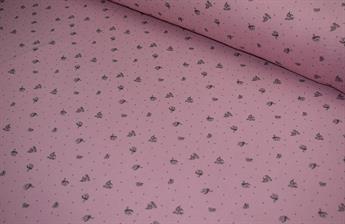 Pink Printed Cotton Gauze
