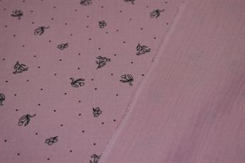 Pink Printed Cotton Gauze