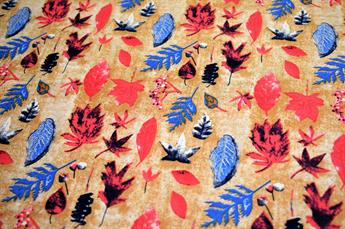 Red Printed Cotton Fabrics