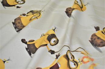 Cream Despicable Me Print Design