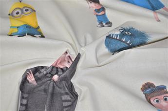 White Despicable Me Print Design