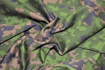 Green Printed Cotton Fabrics