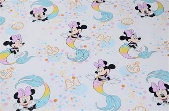 Little Johnny - Disney  Minnie- Printed Craft Cotton Poplin Fabric
