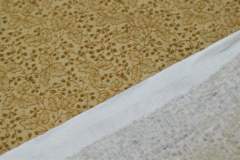 Gold Printed Cotton Fabrics