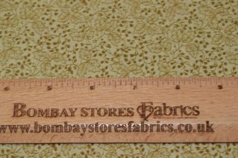Gold Printed Cotton Fabrics