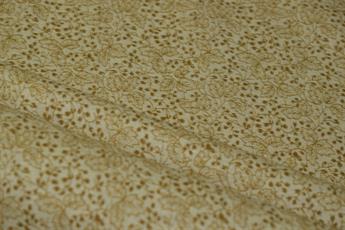 Gold Printed Cotton Fabrics