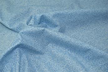 Light Blue Printed Cotton Fabrics