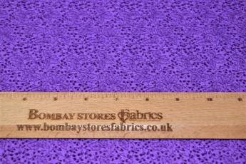 Purple Printed Cotton Fabrics