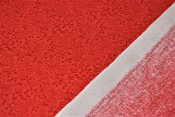 Red Printed Cotton Fabrics