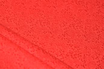 Red Printed Cotton Fabrics
