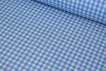 Blue Cotton 8mm Gingham