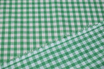 Green Cotton 8mm Gingham