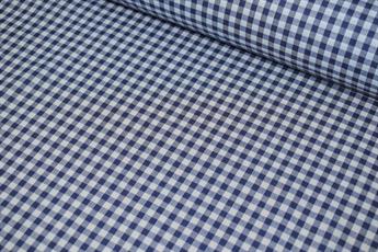 Navy Cotton 8mm Gingham