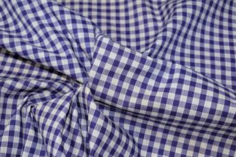Purple Cotton 8mm Gingham