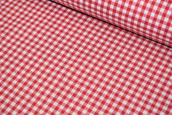Red Cotton 8mm Gingham