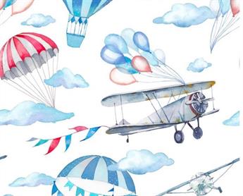 Little Johnny - Vintage Airplanes
Fully Licensed. 
 
This fabric is great for so many projects, e