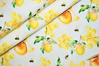 Little Johnny - Honeycomb Lemons Cotton
Fully Licensed. 
 
This fabric is great for so many proje