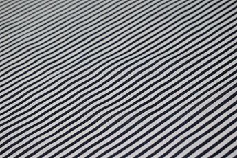 Navy Cotton Printed Poly Cottons
