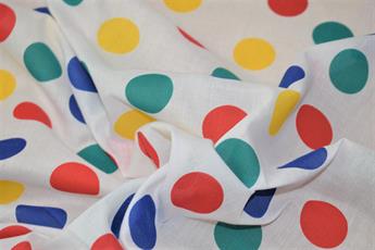 Multicolour Cotton Printed Poly Cottons