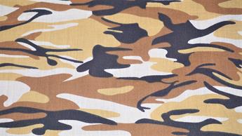 Brown Cotton Printed Poly Cottons
