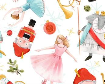 Little Johnny - Nutcracker - Printed Craft Cotton Poplin Fabric Quilt