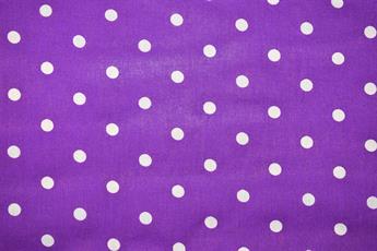 Purple Cotton Printed Poly Cottons
