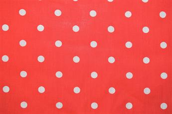 Red Cotton Printed Poly Cottons