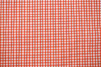 Orange Cotton Printed Poly Cottons