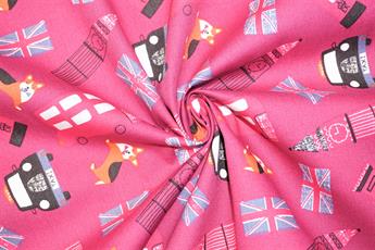 Maroon Printed Cotton Fabrics