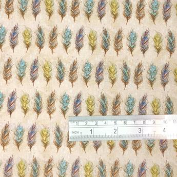 Boho - Printed Craft Cotton Poplin Fabric Quilting Patchwork Dress
