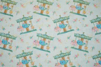 Harmony - Printed Craft Cotton Poplin Fabric Quilting Patchwork Dress