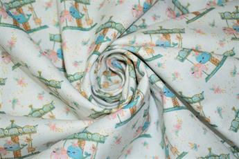 Harmony - Printed Craft Cotton Poplin Fabric Quilting Patchwork Dress