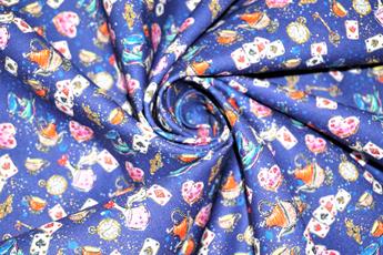 Wonderland - Printed Craft Cotton Poplin Fabric Quilting Patchwork