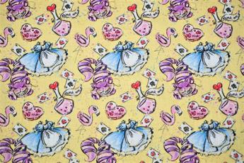 Wonderland - Printed Craft Cotton Poplin Fabric Quilting Patchwork