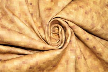 Brown Printed Cotton Fabrics