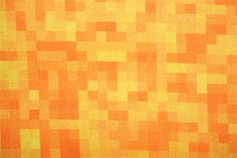 Orange Printed Cotton Fabrics