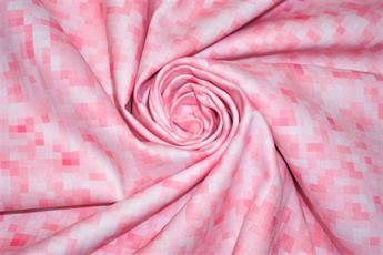 Pink Printed Cotton Fabrics