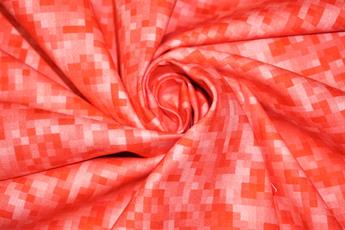 Red Printed Cotton Fabrics