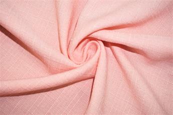 Peach Plain Linen