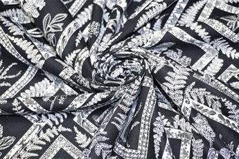 Palm Trees - Printed Craft Cotton Poplin Fabric Quilting Patchwork