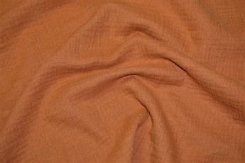 Rust Plain Cotton Gauze