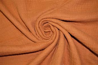 Rust Plain Cotton Gauze