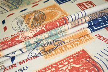 This cotton canvas is our quilting weight canvas, and this makes it ideal for light upholstery work