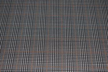 Black Jacquard Heavy Poly Printed Design