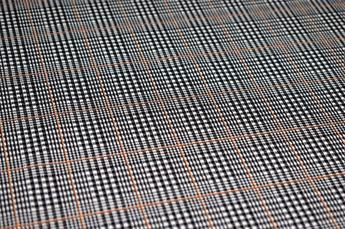 Black Jacquard Heavy Poly Printed Design