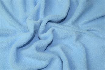 Light Blue Plain Anti-Pil Polar Fleece
