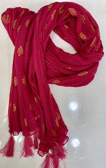Fuchsia/gold