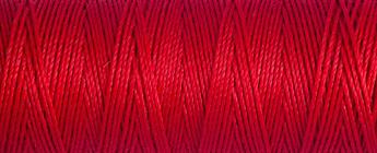 156 - Red Silk Gutermann Top Stitch
