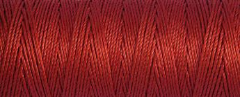 221 - Red Silk Gutermann Top Stitch