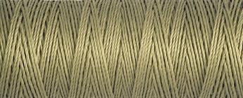 258 - Dark Beige Silk Gutermann Top Stitch